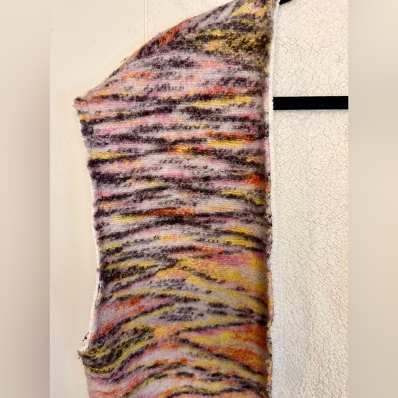 Free People Layer Up Oversized Wool Vest, Size S - Picture 6 of 11